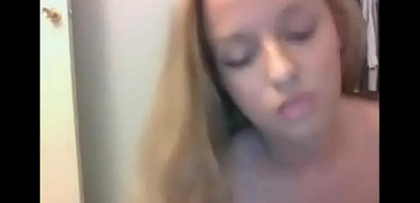  Americal hot teen masturbating hard (anal vagina) on webcam for strangers